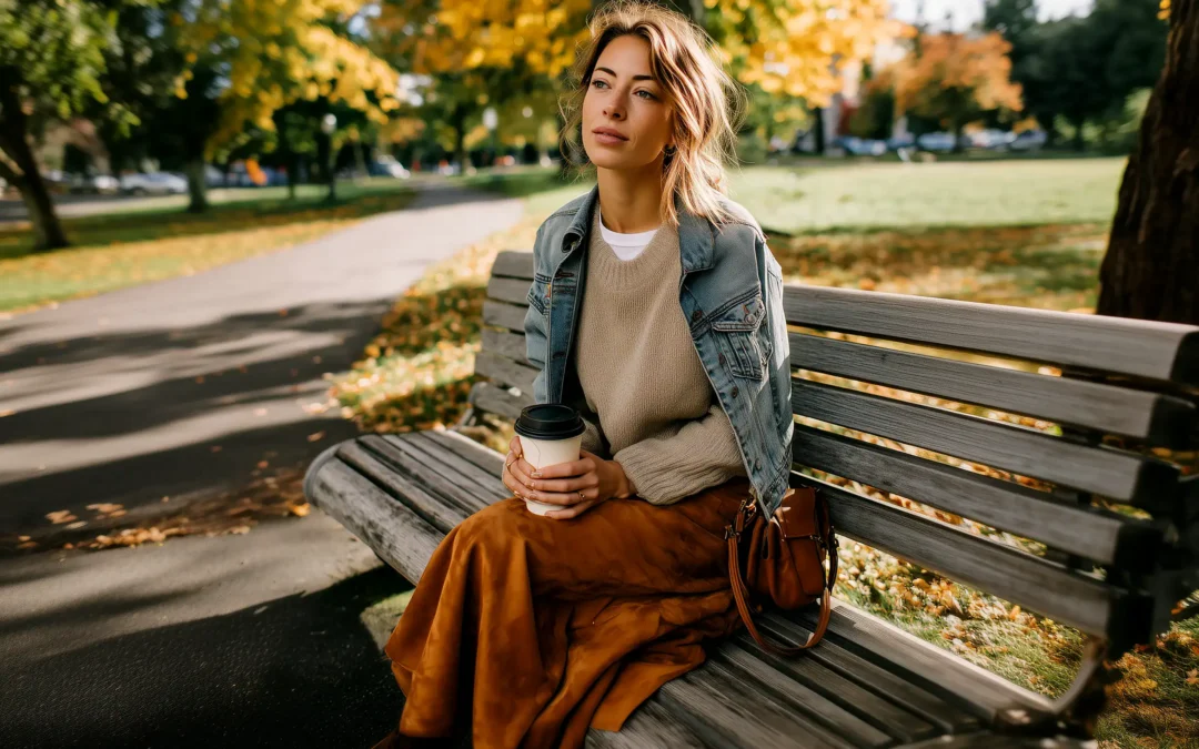 20 Herbst Outfits für Frauen – gemütlich, chic & easy