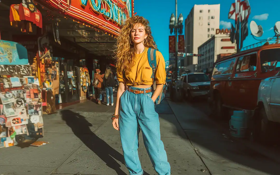90s Mom Jeans Outfits – So stylst du den Retro-Trend heute